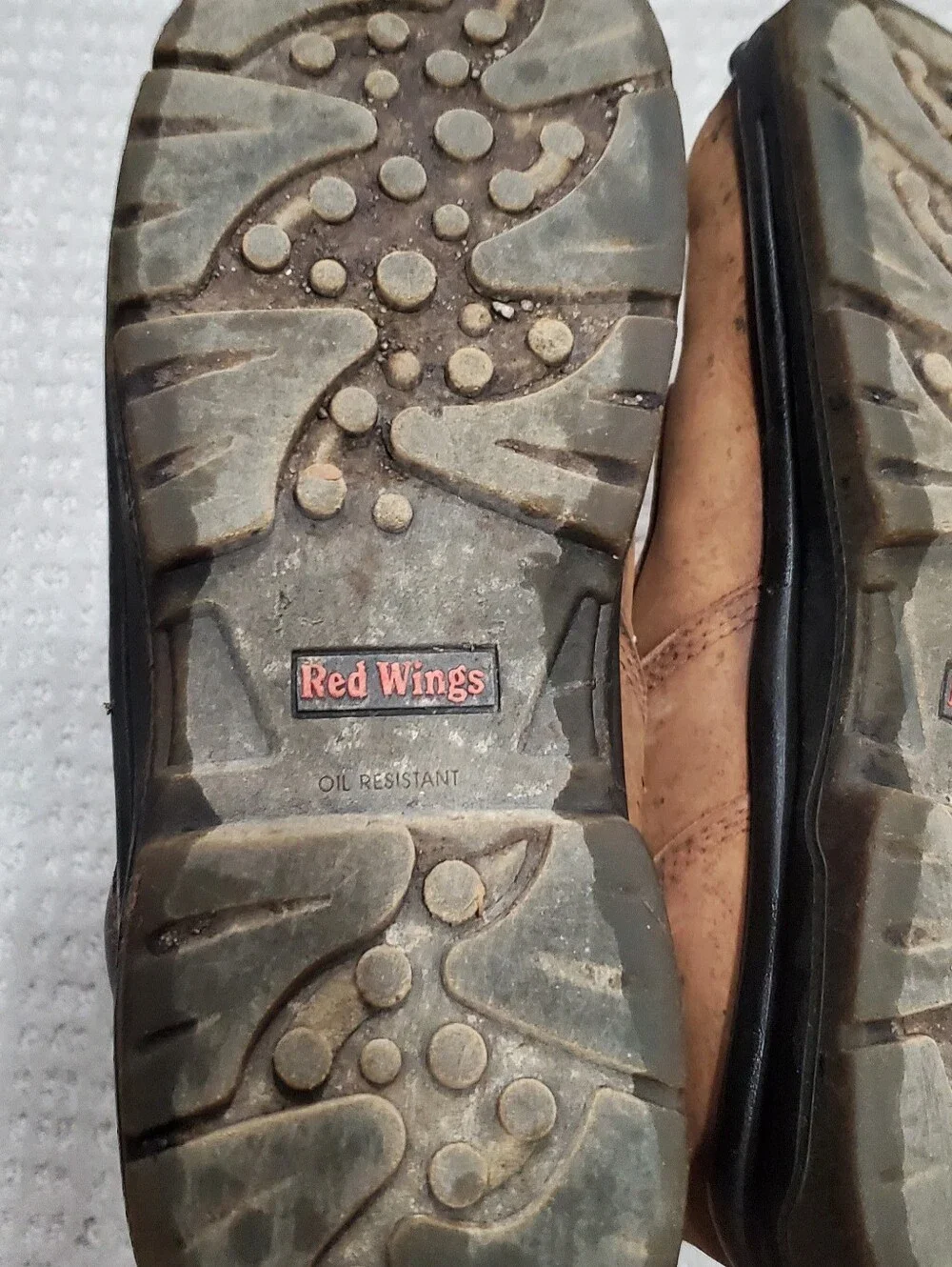 Red Wing King Toe Waterproof Work Boots Brown Leather Steel Toeen Size 11.5 D